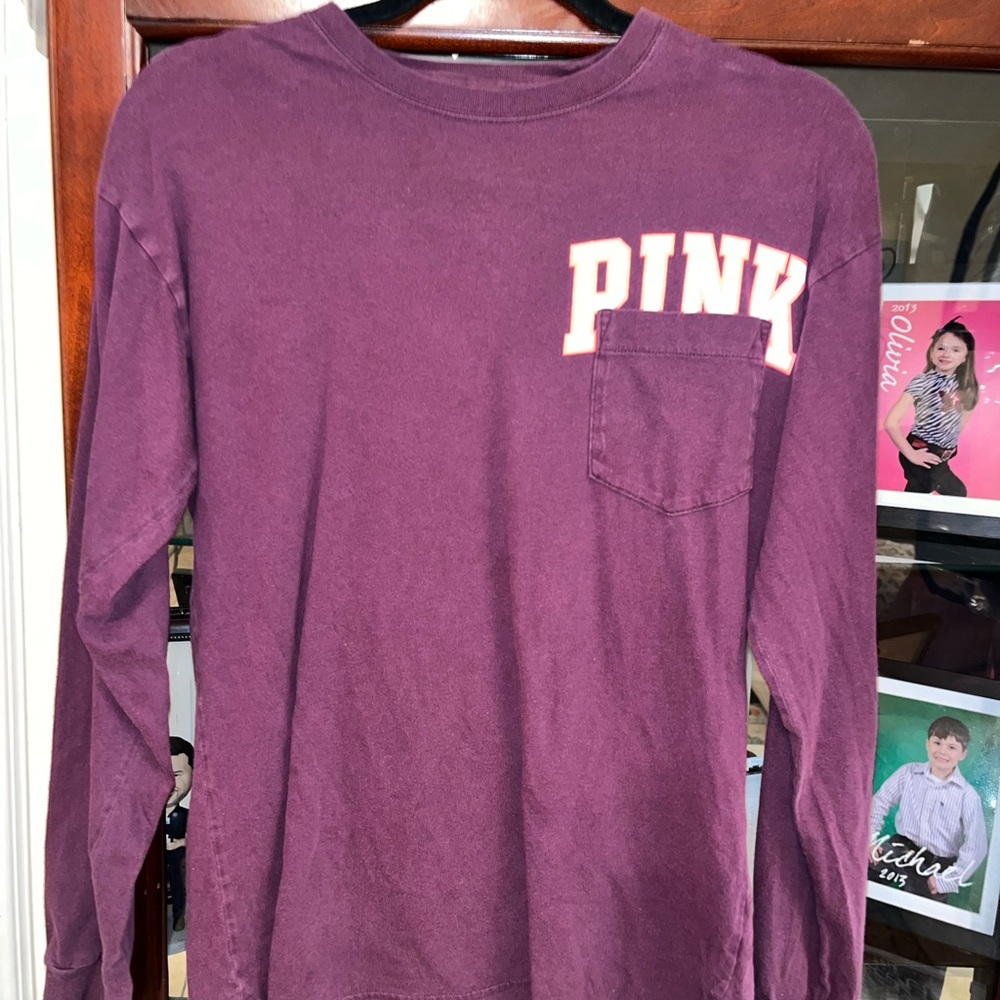 Victoria's Secret Purple Long Sleeve Tee